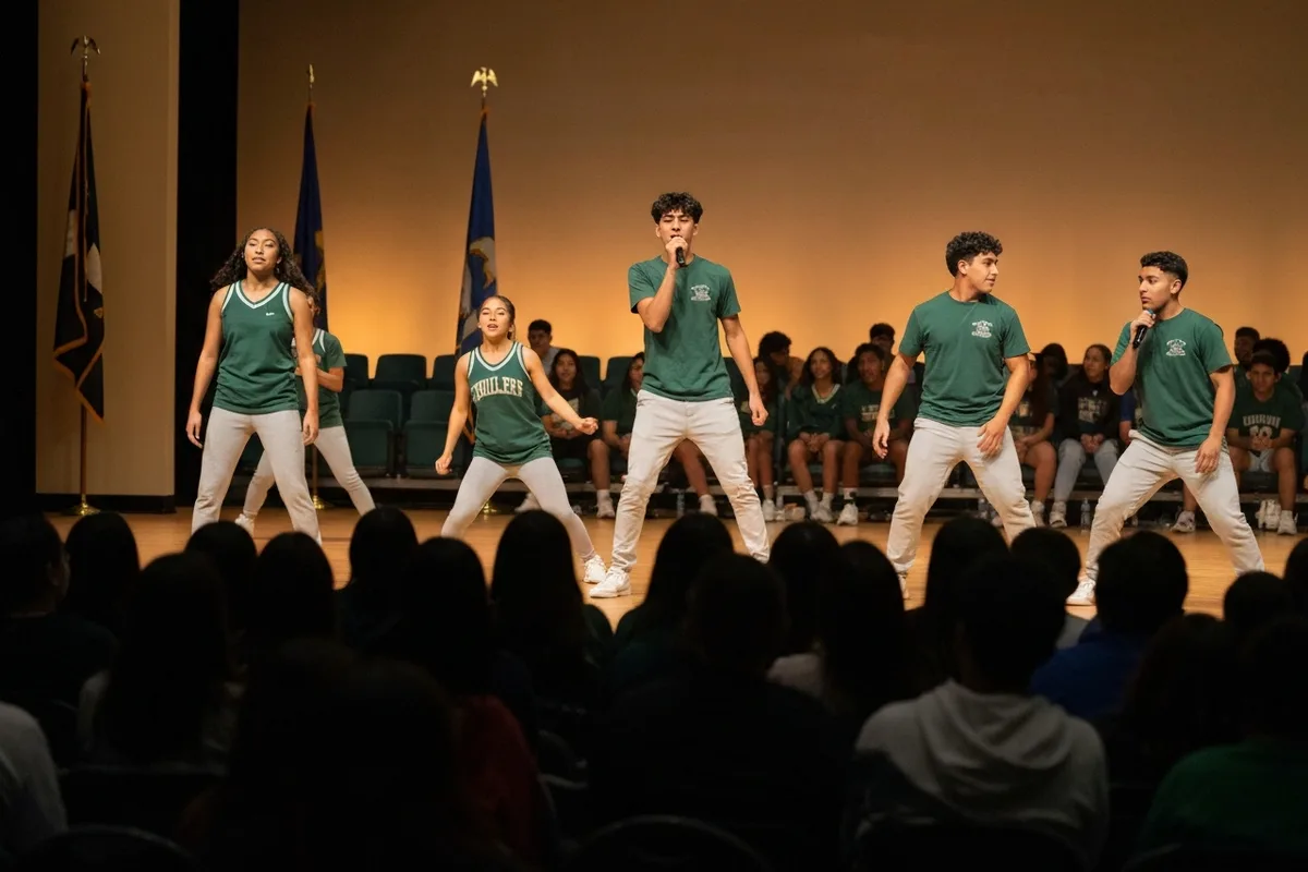 Dance Team - Performance 9 at Aerie Peak High School.