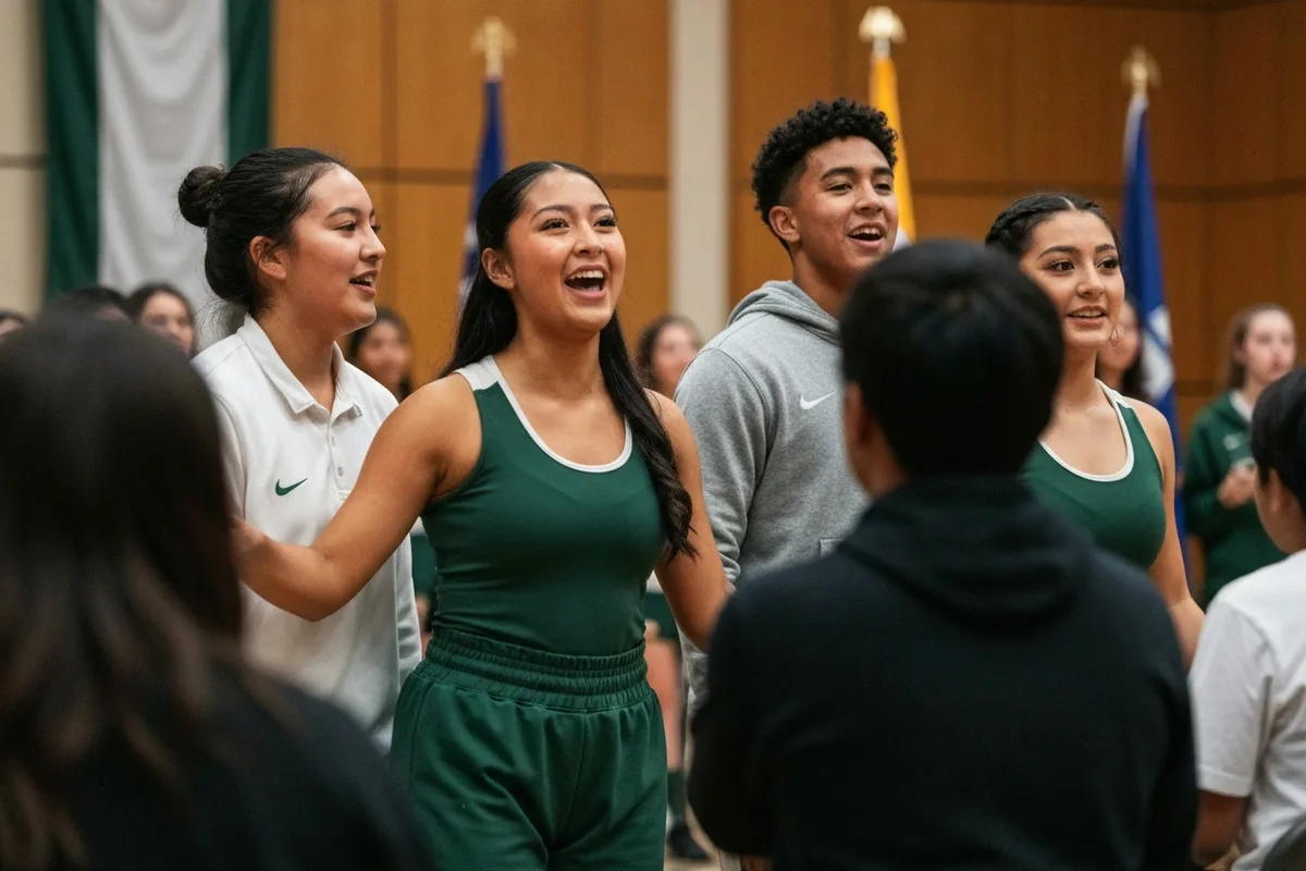 Dance Team - Performance 9 at Aerie Peak High School.