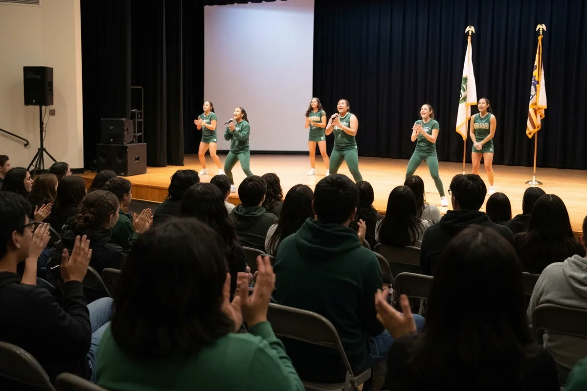 Dance Team - Performance 9 at Aerie Peak High School.