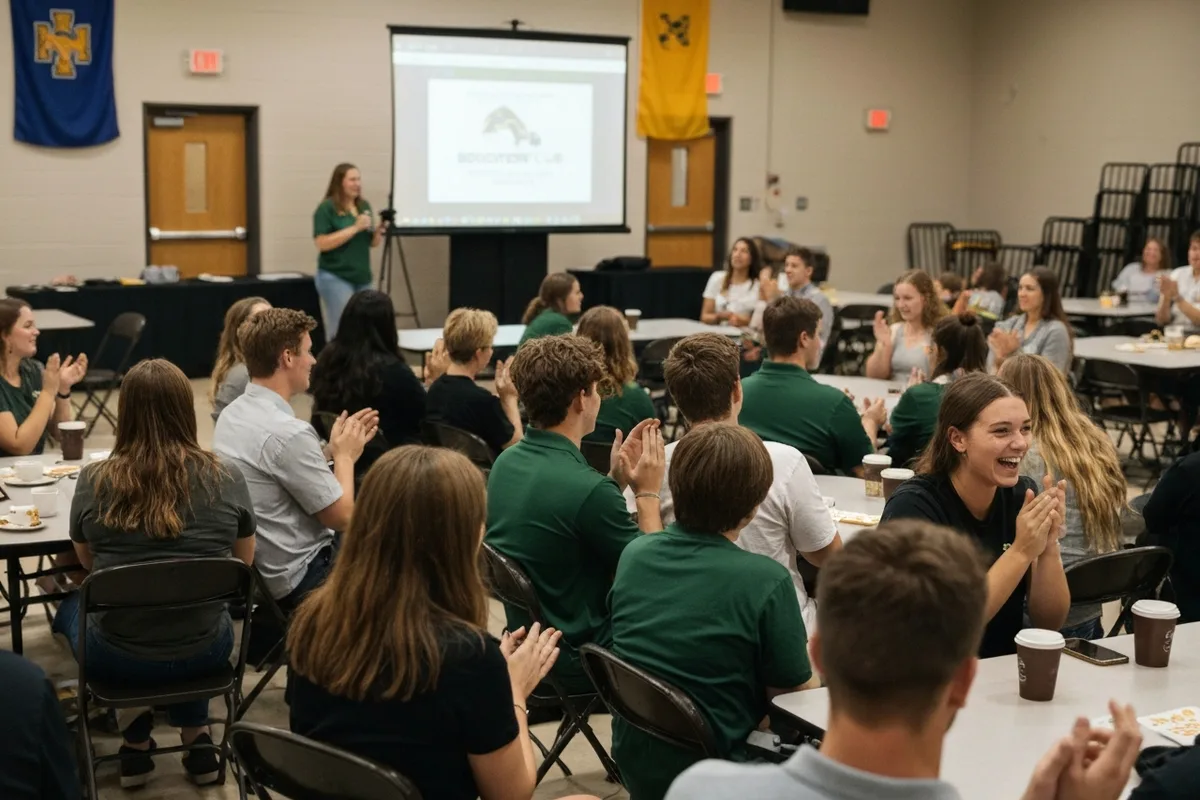 Booster Club Monthly Meeting - July at Aerie Peak High School.