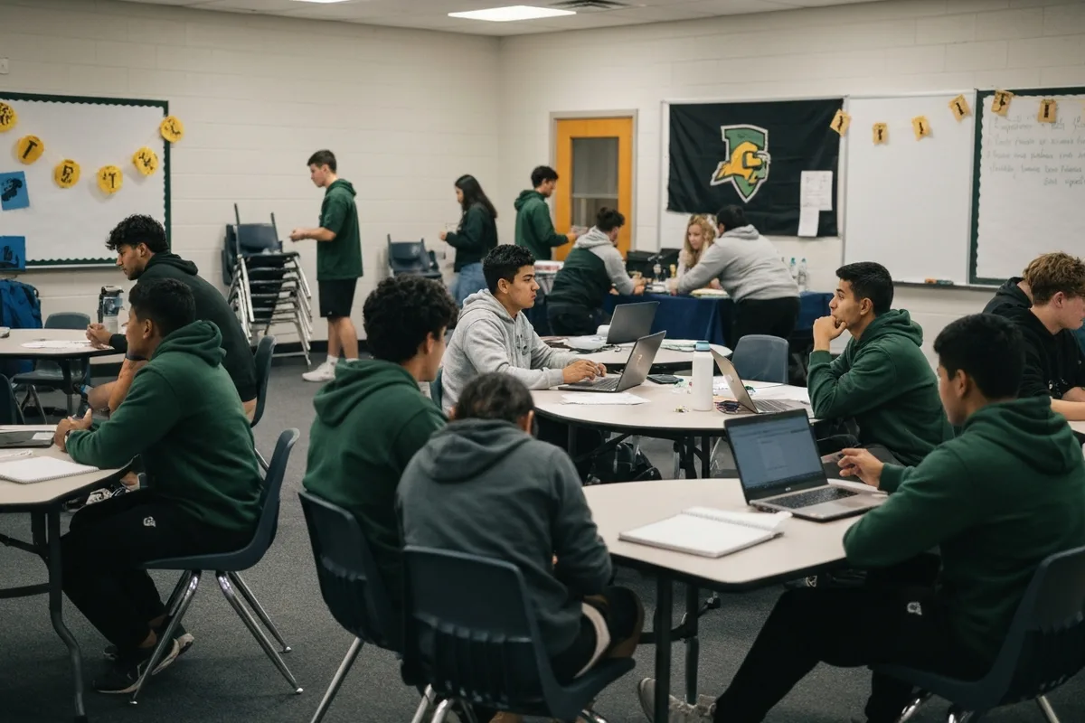Math Team - Summer Competition Prep 1 at Aerie Peak High School.