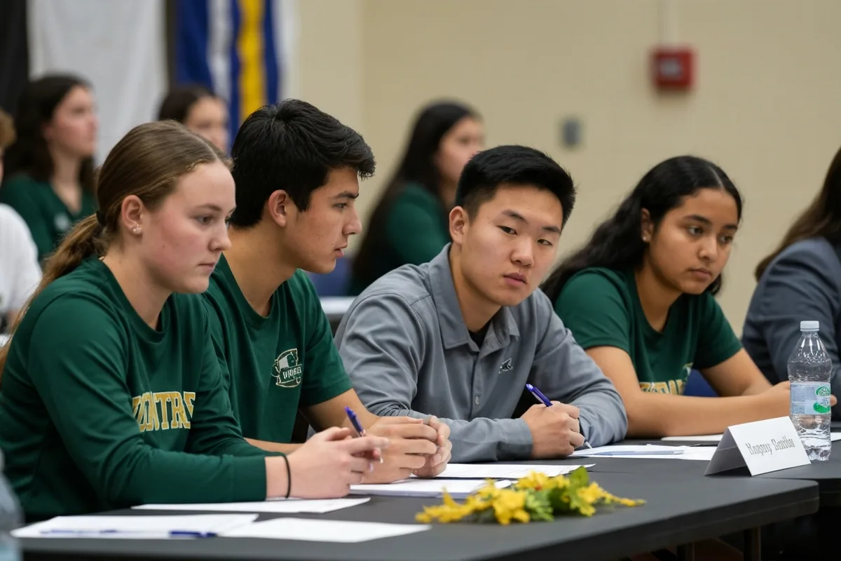 Debate Team - Competition 4 at Aerie Peak High School.