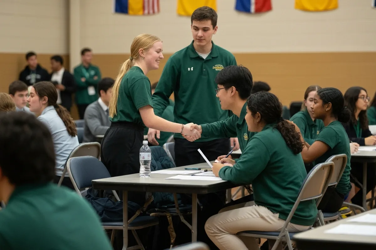 Debate Team - Competition 4 at Aerie Peak High School.