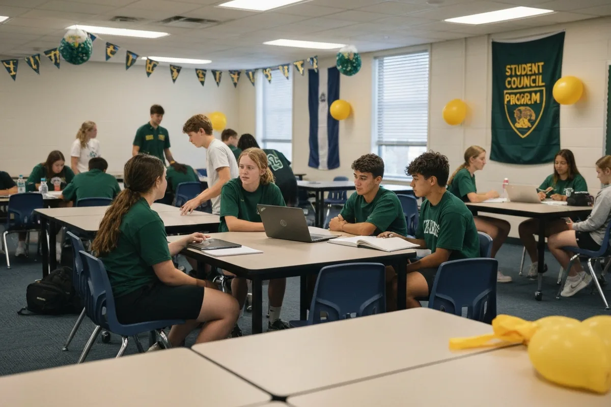 Student Council - Summer Leadership Planning 3 at Aerie Peak High School.