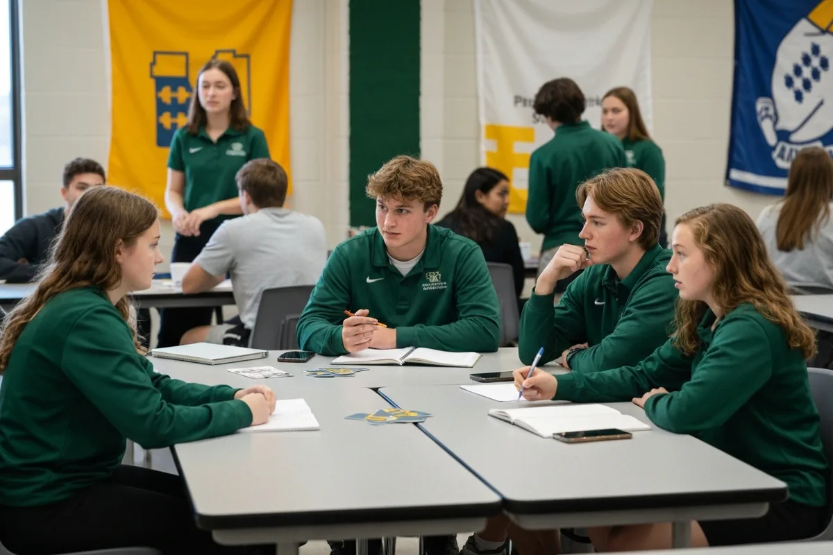 Student Council - Summer Leadership Planning 3 at Aerie Peak High School.