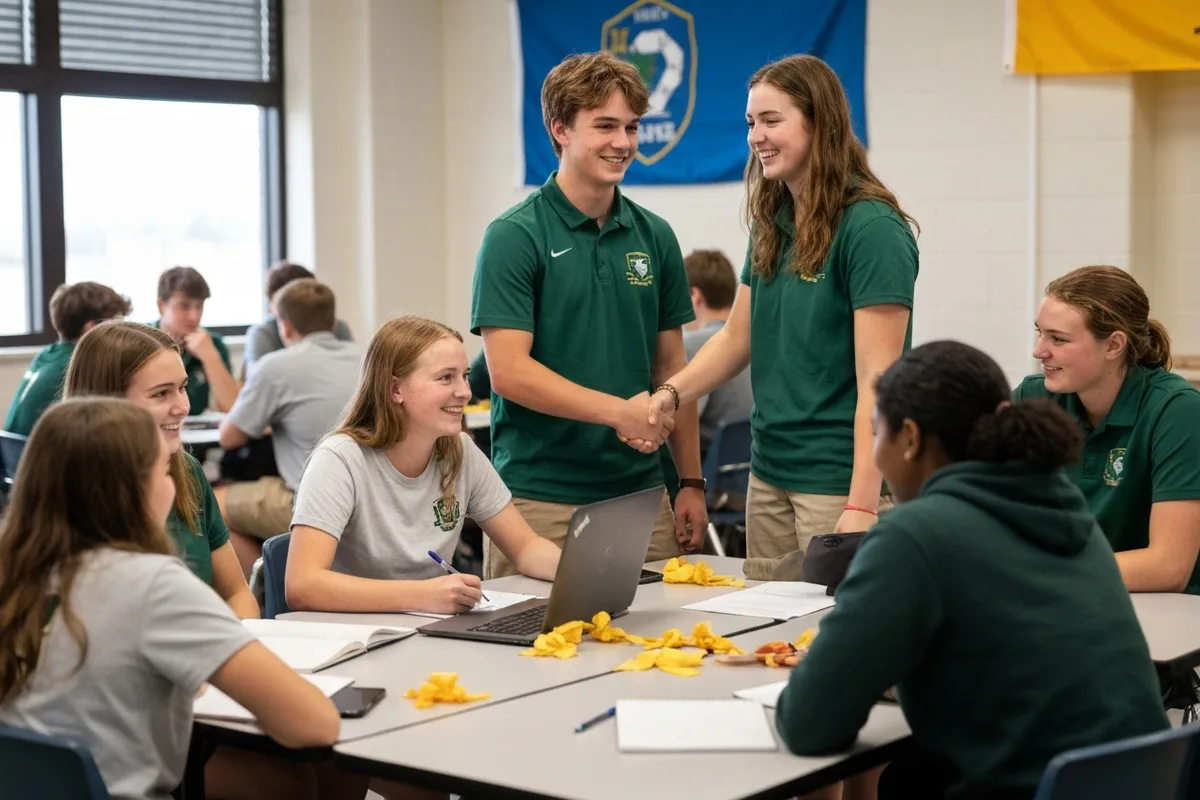 Student Council - Summer Leadership Planning 3 at Aerie Peak High School.