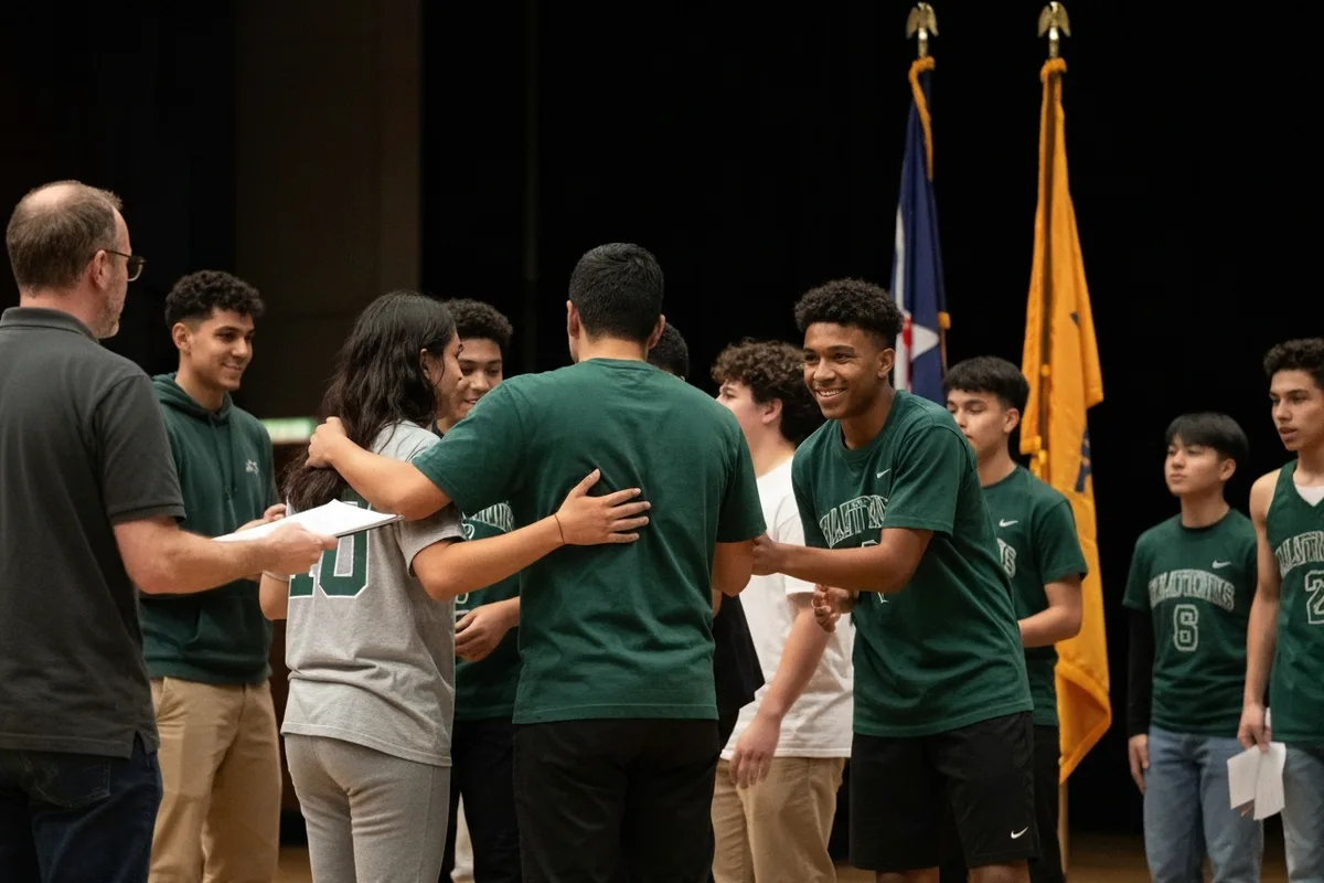 Math Team - Rehearsal 3 at Aerie Peak High School.