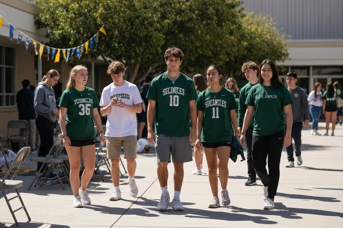 Student Council - Other 5 at Aerie Peak High School.