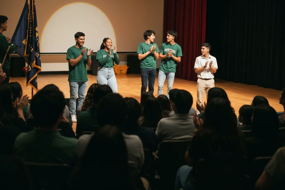 Math Team - Performance 8 at Aerie Peak High School.