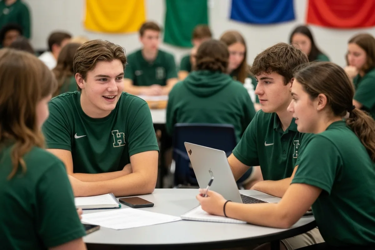 Winter Sports Kickoff Meeting at Aerie Peak High School.