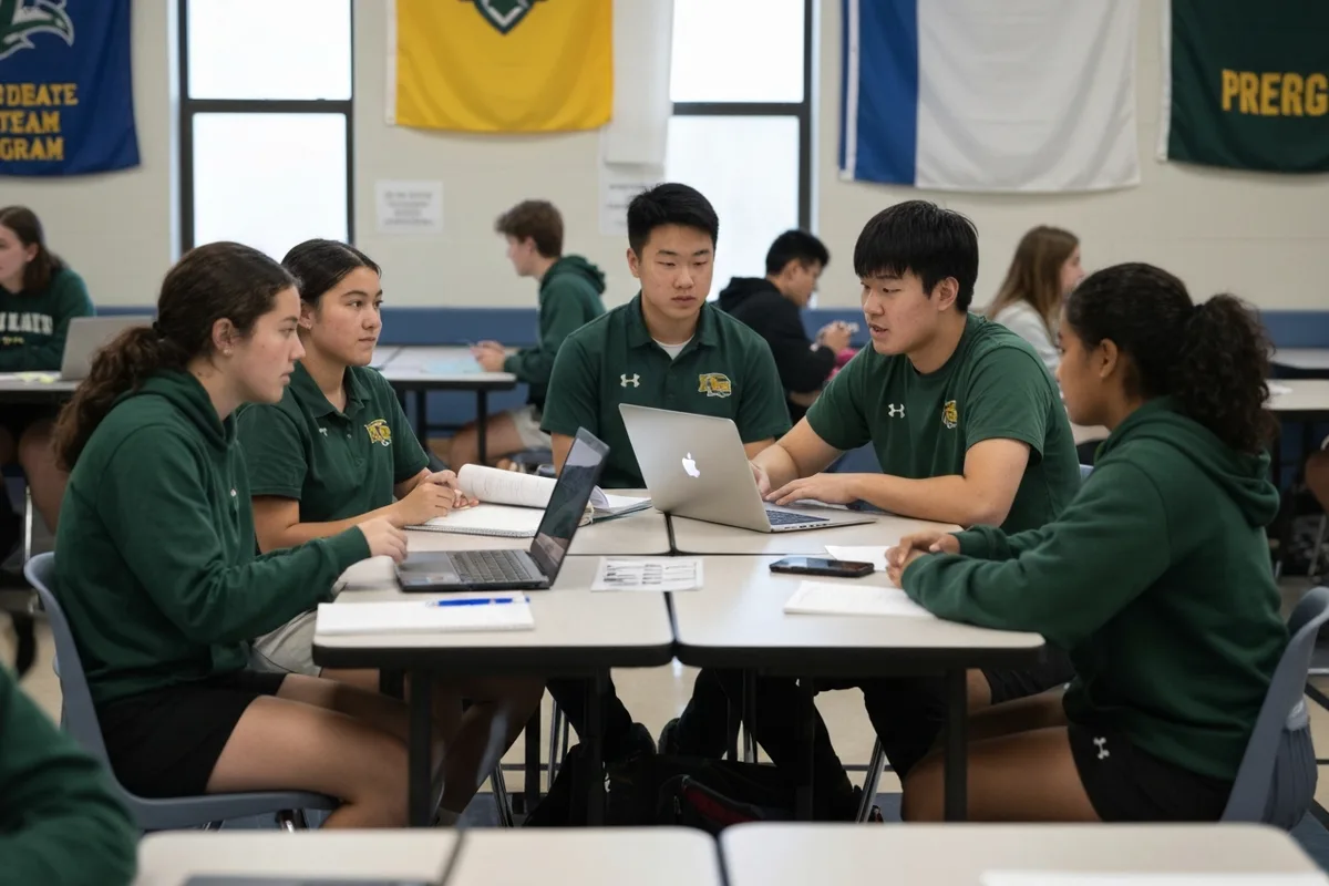 Debate Team - Summer Institute Practice 2 at Aerie Peak High School.