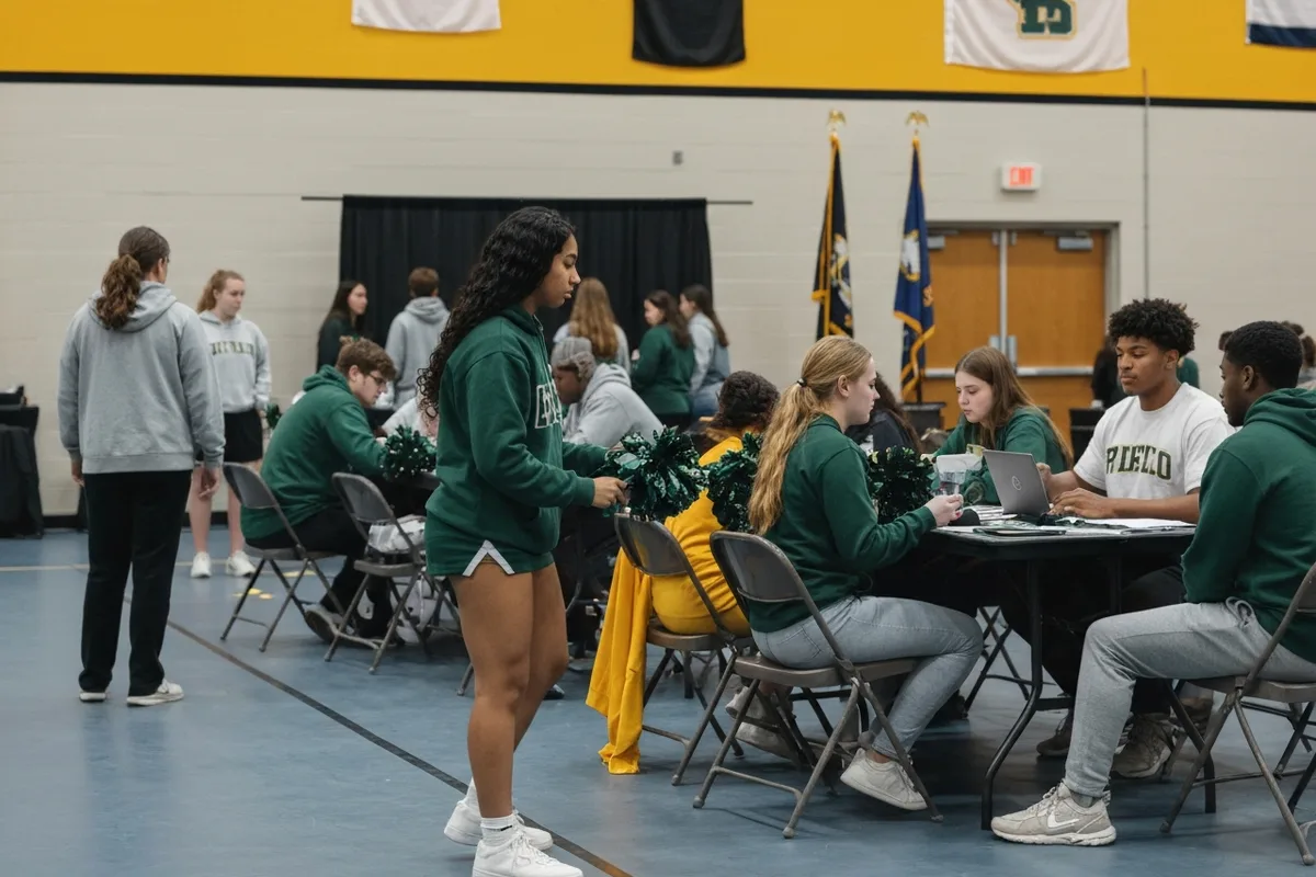 Cheerleading - Competition 4 at Aerie Peak High School.
