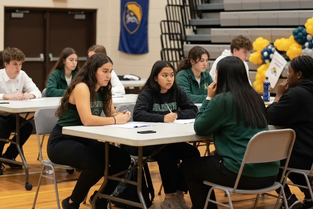 Choir - Competition 3 at Aerie Peak High School.