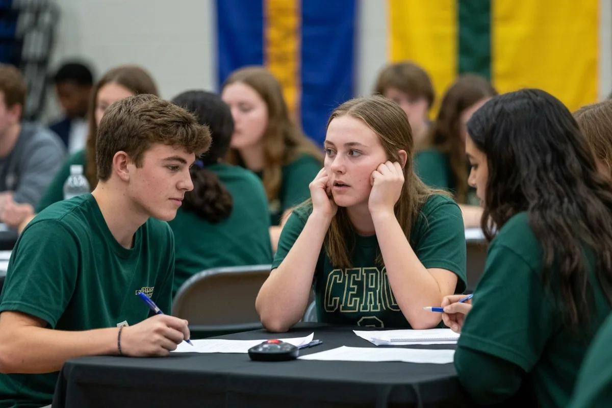 Choir - Competition 3 at Aerie Peak High School.