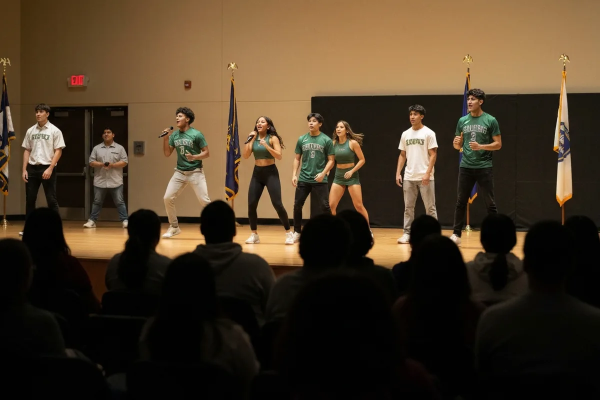 Dance Team - Performance 6 at Aerie Peak High School.