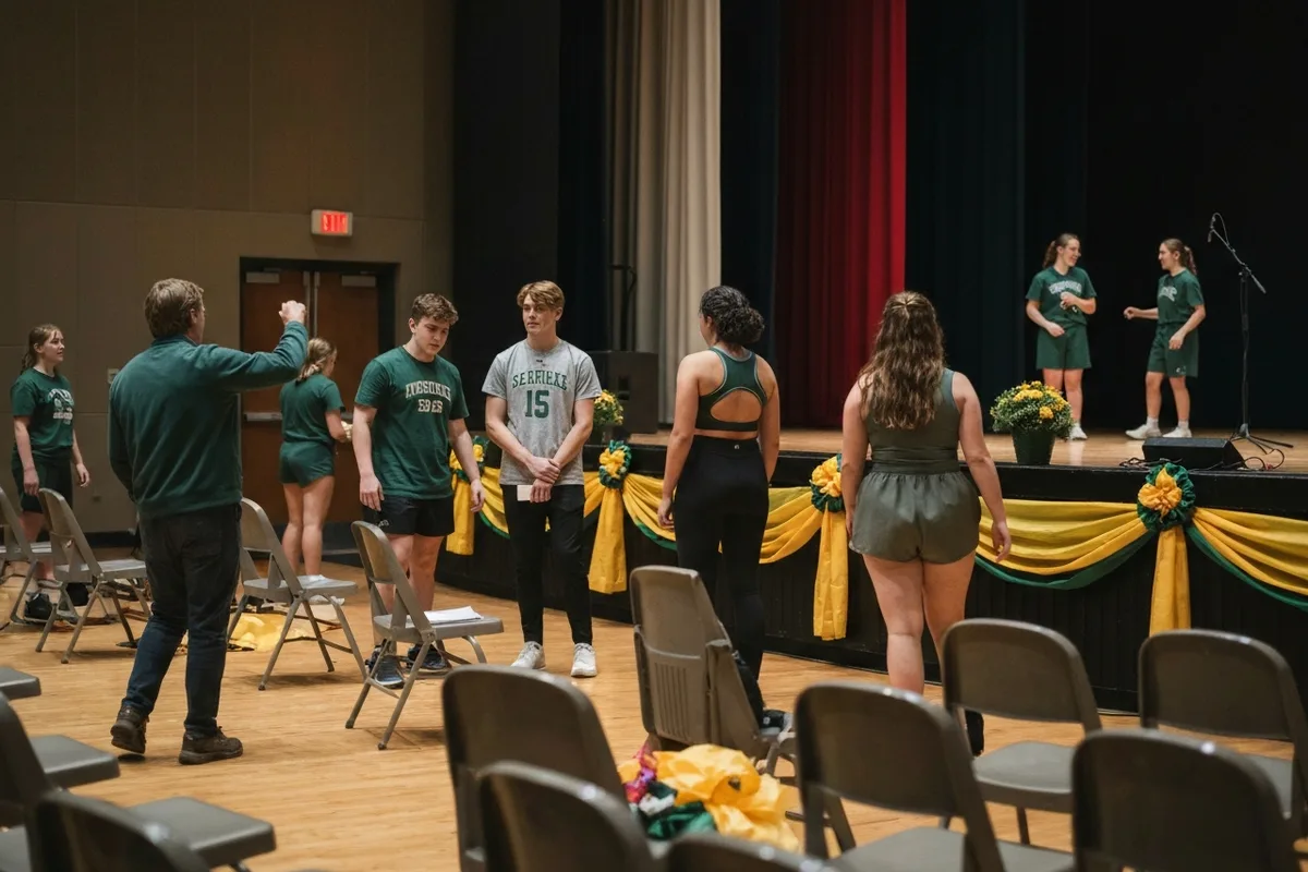 Choir - Summer Vocal Workshop 1 at Aerie Peak High School.