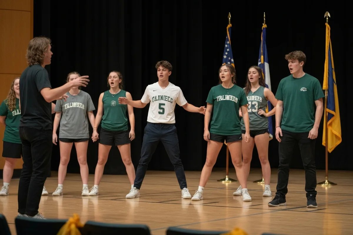 Choir - Summer Vocal Workshop 1 at Aerie Peak High School.