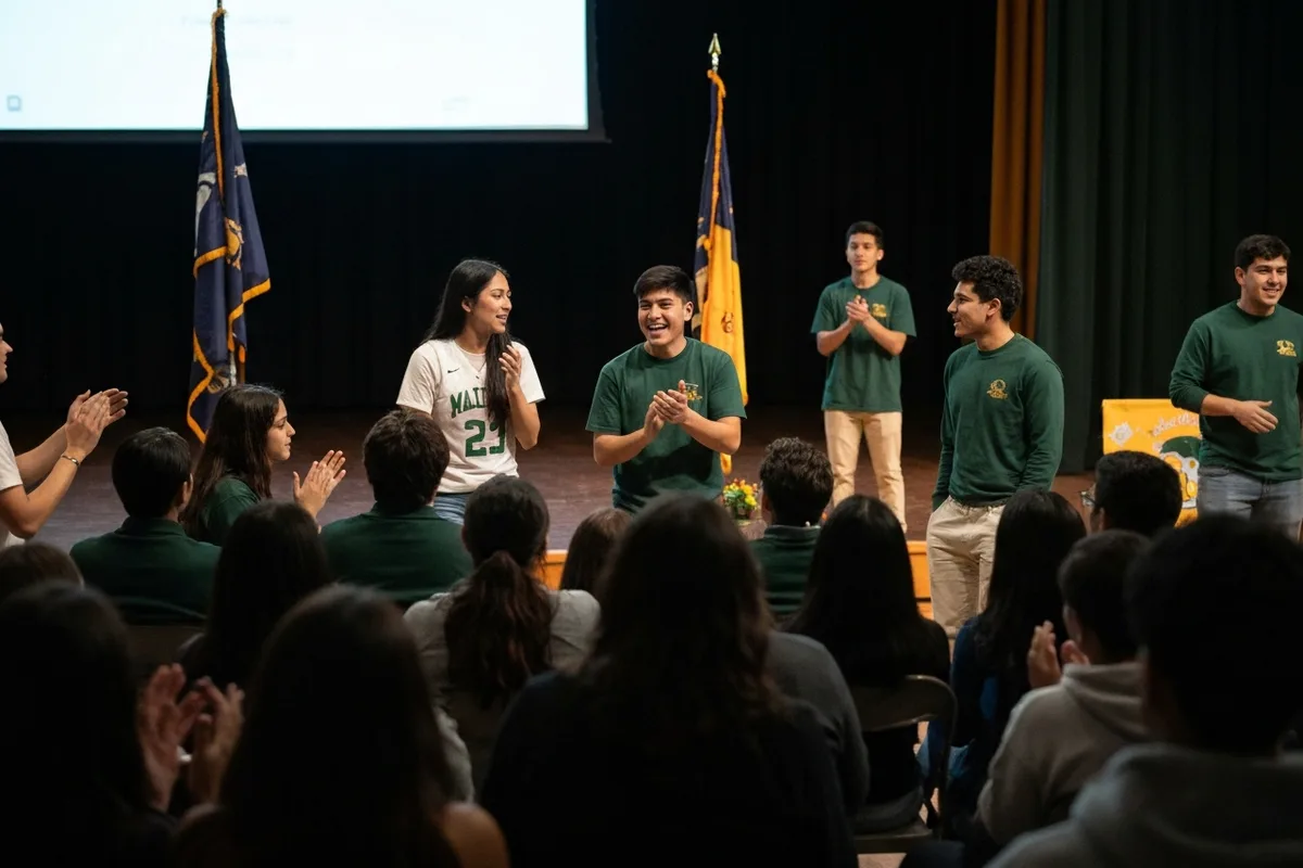 Math Team - Performance 5 at Aerie Peak High School.