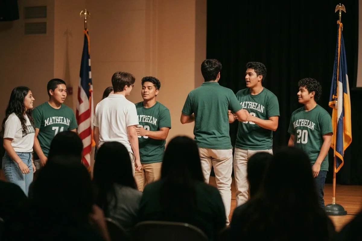 Math Team - Performance 5 at Aerie Peak High School.