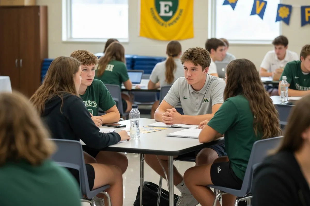 Student Council - Meeting 6 at Aerie Peak High School.