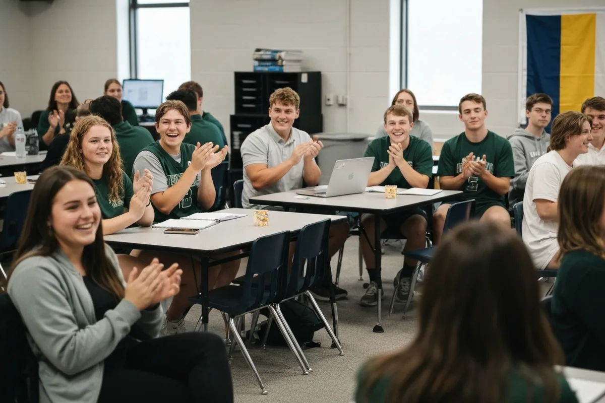 Student Council - Meeting 6 at Aerie Peak High School.