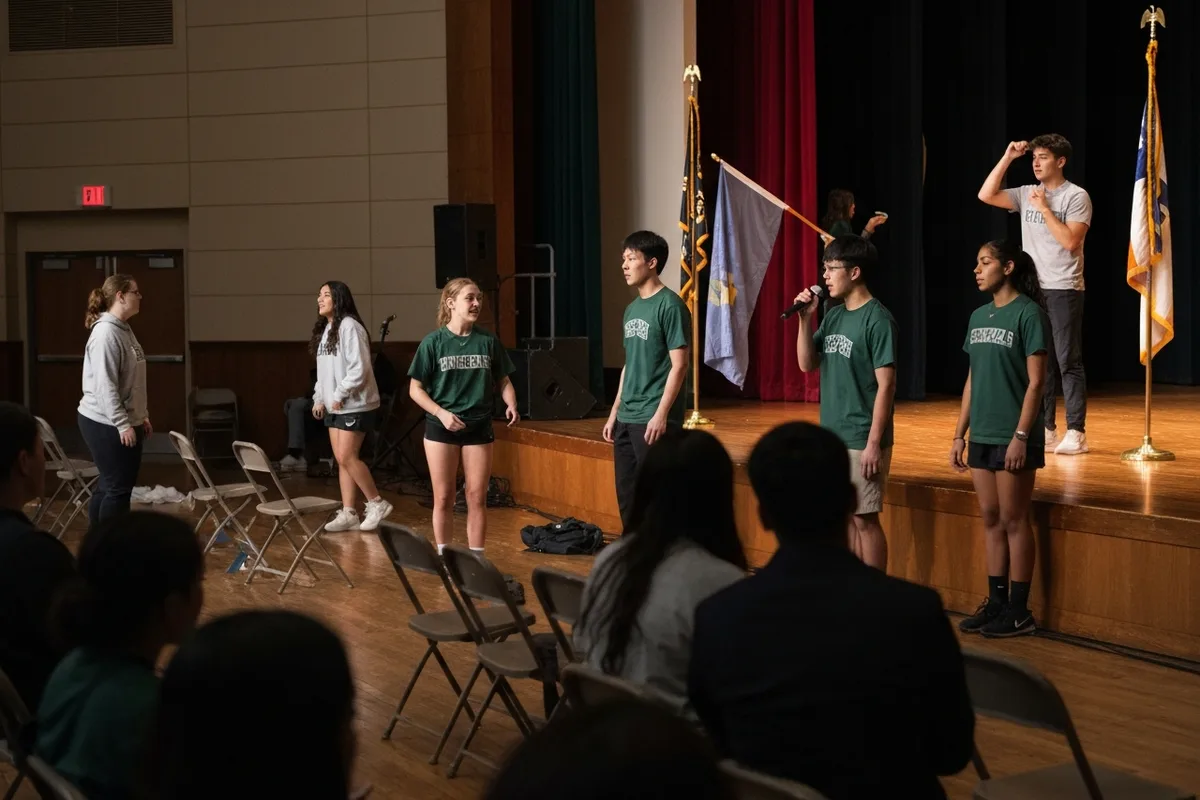 Debate Team - Performance 2 at Aerie Peak High School.