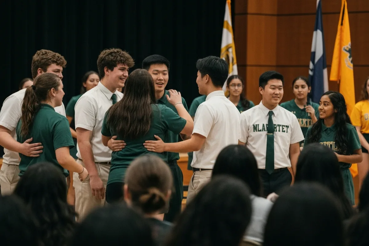 Debate Team - Performance 2 at Aerie Peak High School.