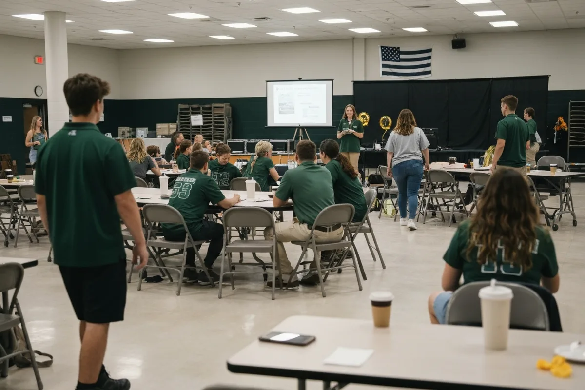 Booster Club Monthly Meeting - May at Aerie Peak High School.