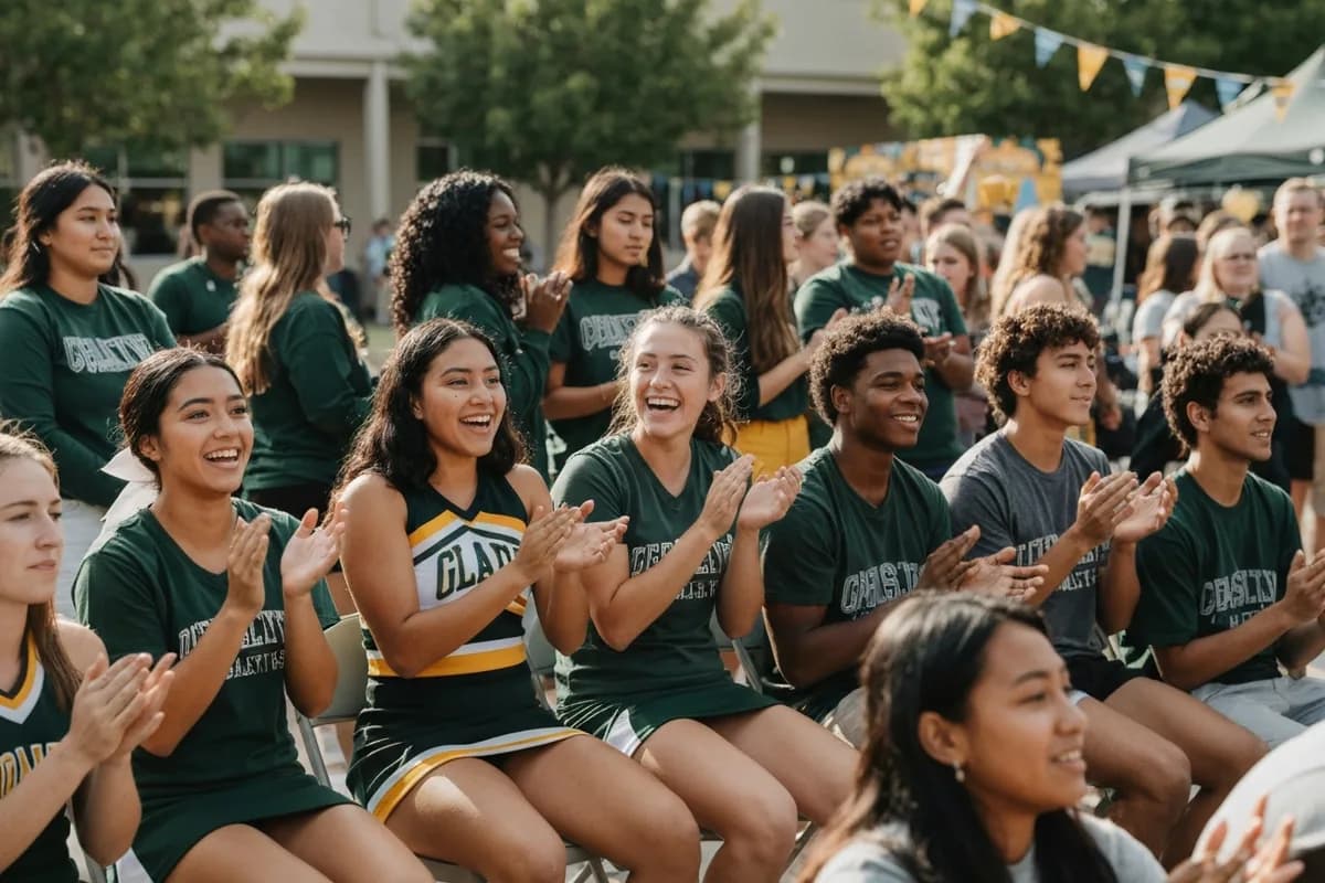 Cheerleading - Other 3 at Aerie Peak High School.