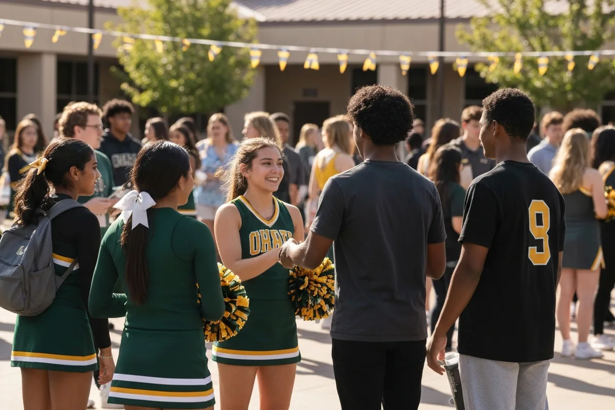 Cheerleading - Other 3 at Aerie Peak High School.