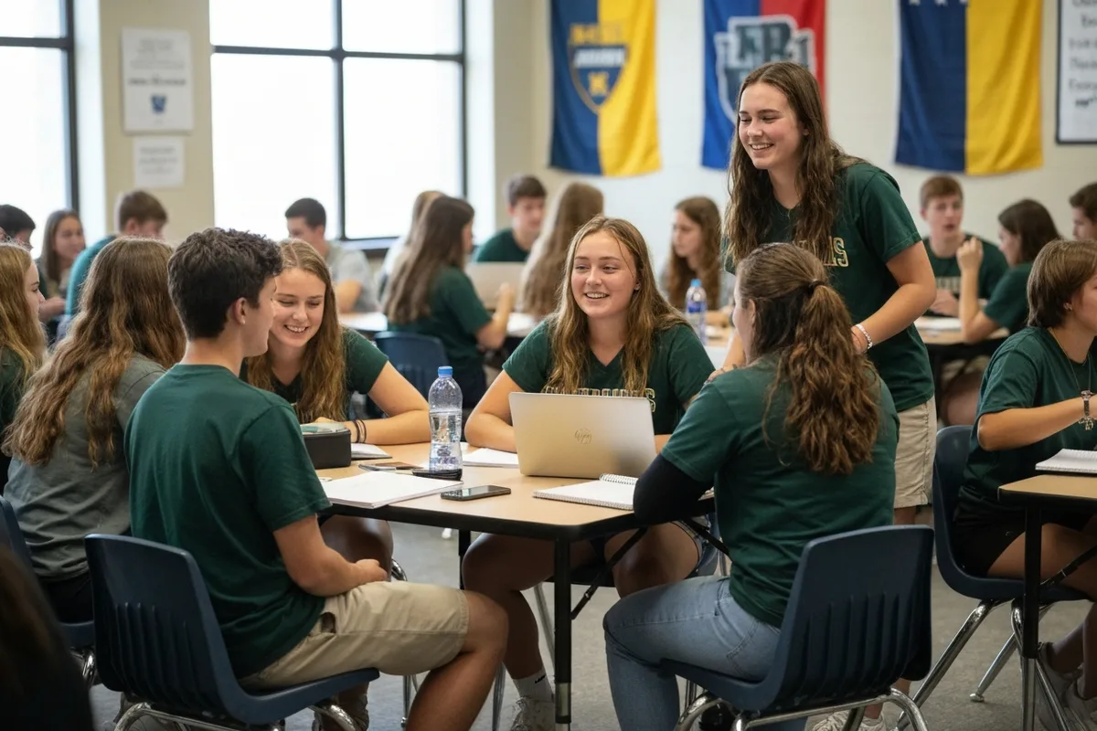 Choir - Meeting 6 at Aerie Peak High School.