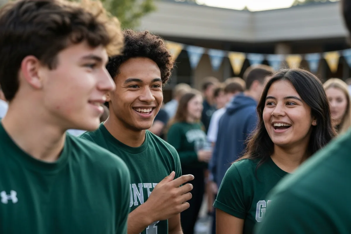Grad Night Celebration at Aerie Peak High School.
