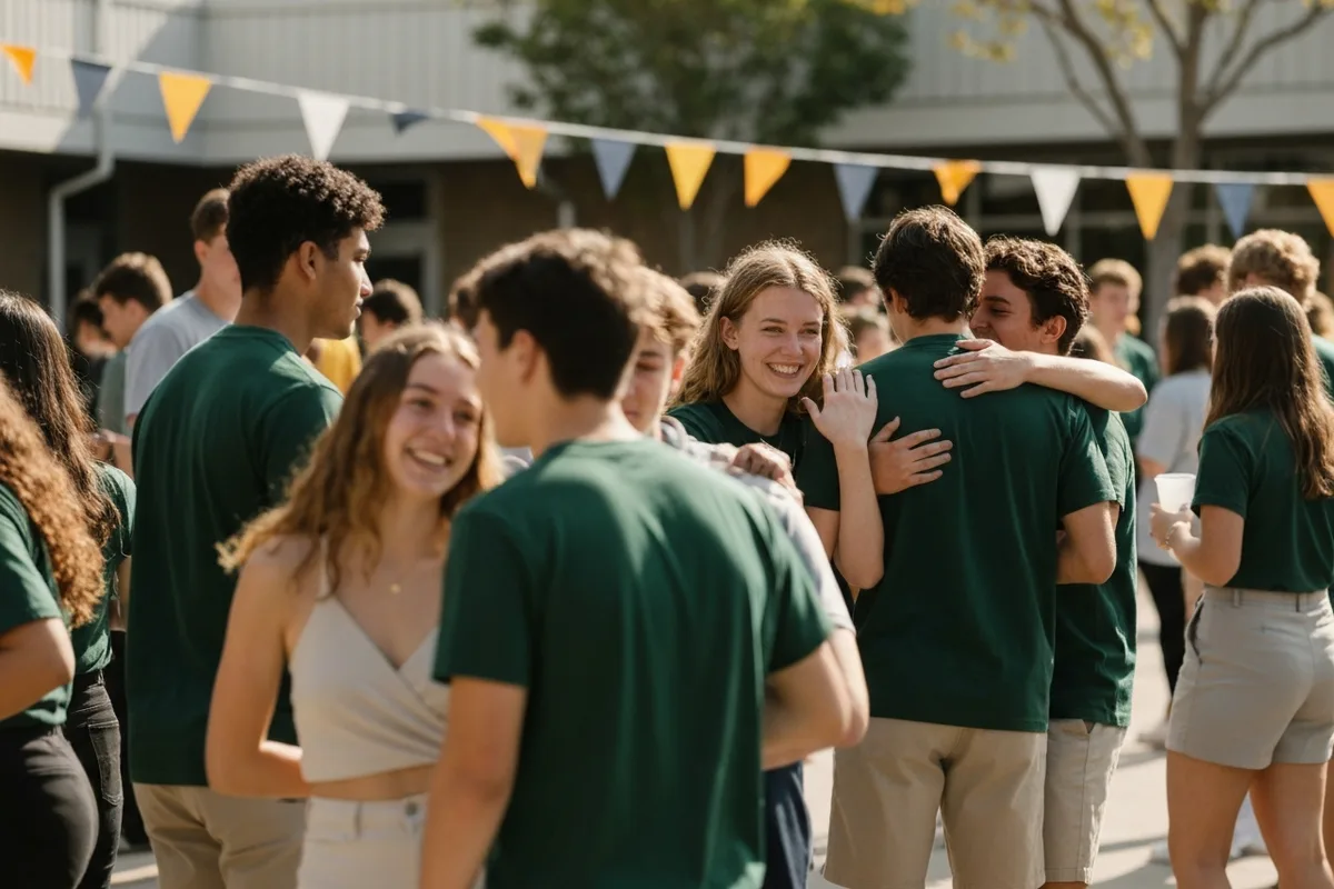 Grad Night Celebration at Aerie Peak High School.