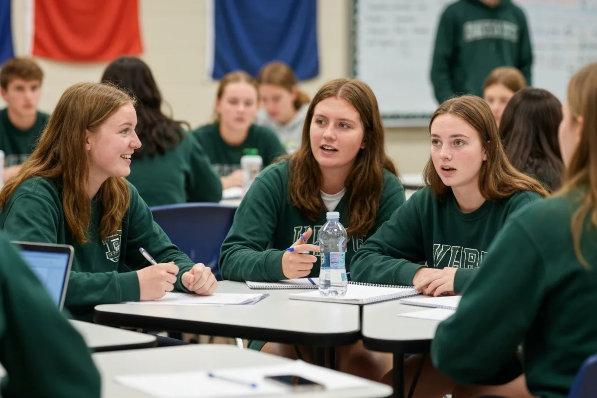 Choir - Meeting 5 at Aerie Peak High School.