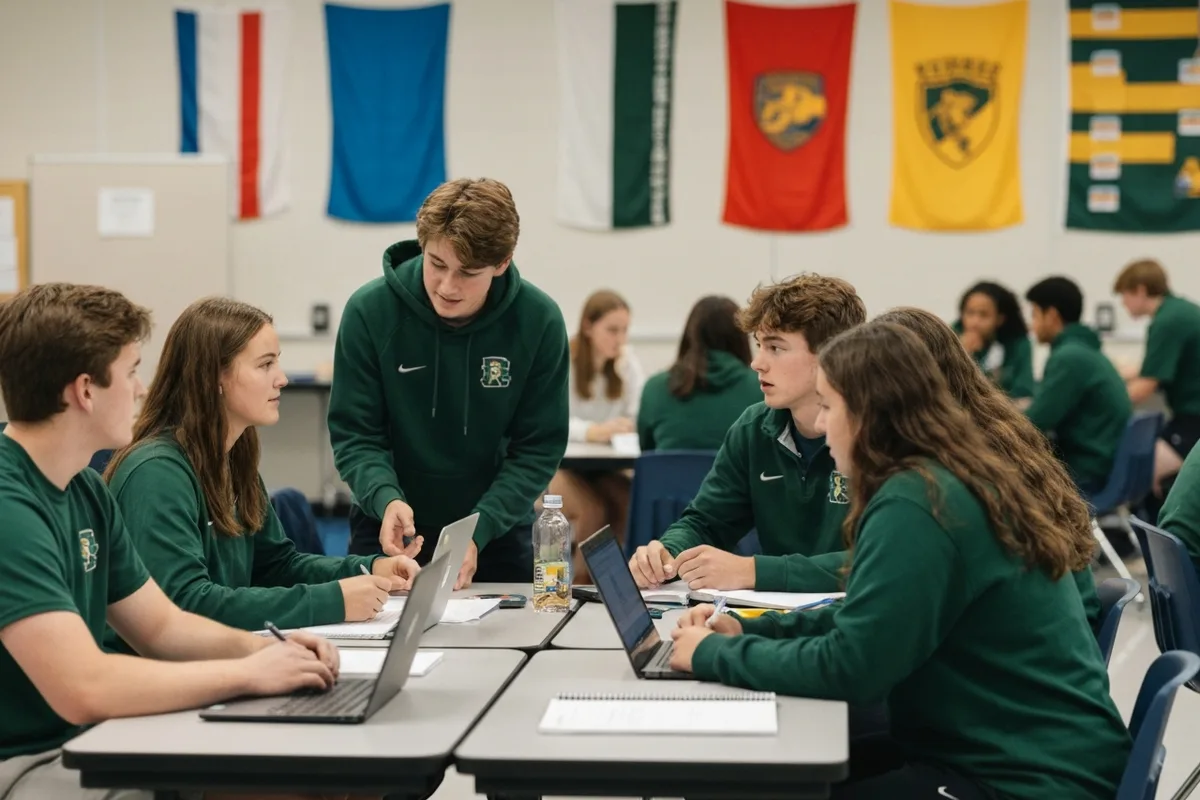 Student Council - Meeting 1 at Aerie Peak High School.