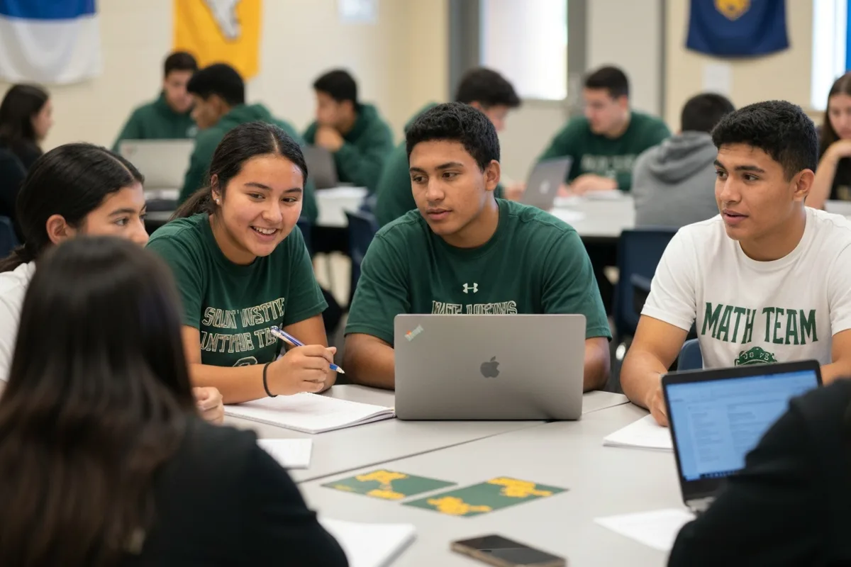 Math Team - Summer Competition Prep 2 at Aerie Peak High School.