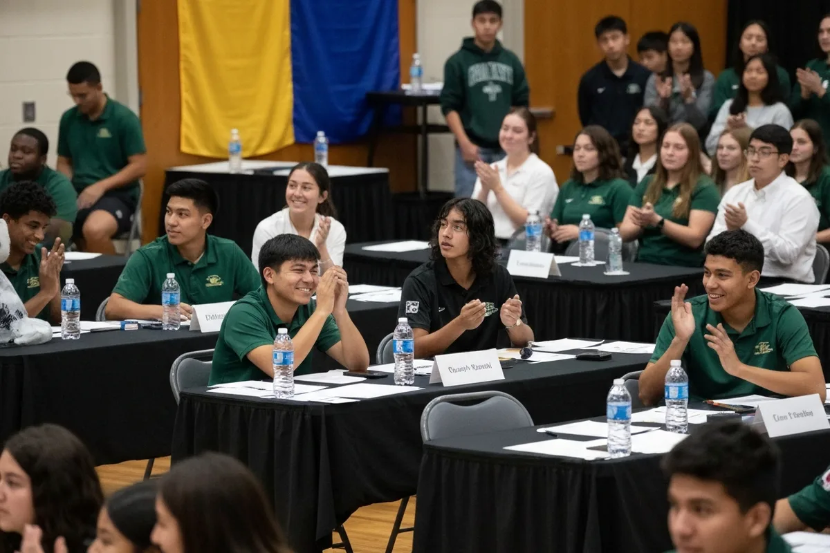 Math Team - Competition 6 at Aerie Peak High School.