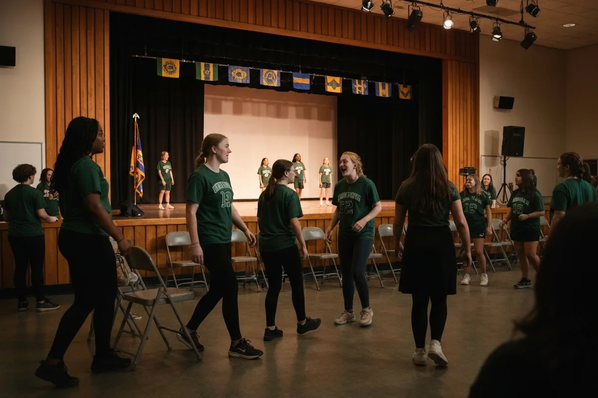 Robotics Club - Performance 2 at Aerie Peak High School.