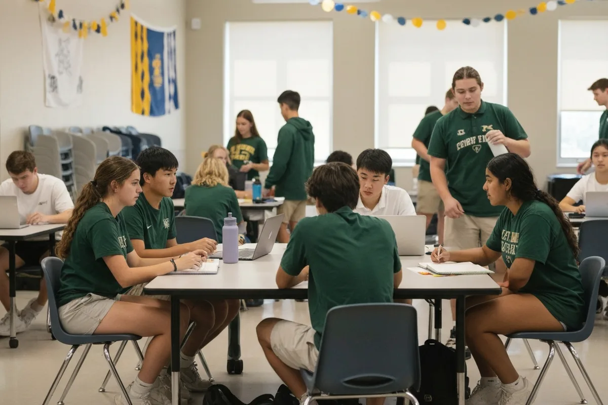 Debate Team - Summer Institute Practice 1 at Aerie Peak High School.