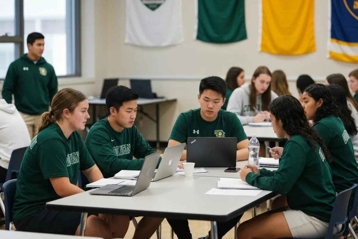 Debate Team - Summer Institute Practice 1 at Aerie Peak High School.