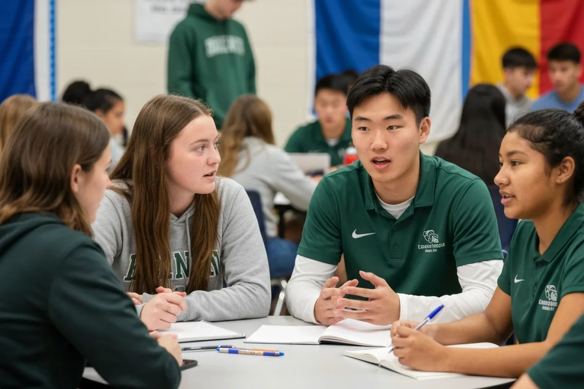 Debate Team - Summer Institute Practice 1 at Aerie Peak High School.