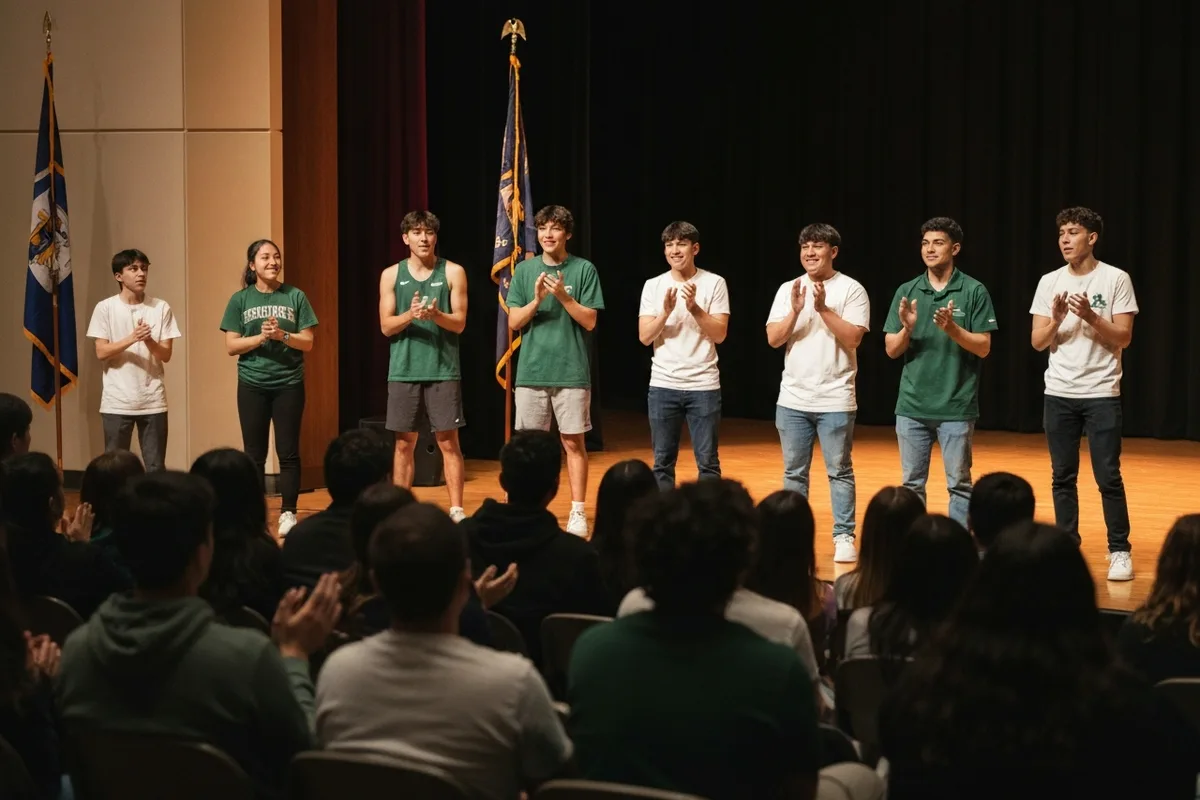 Math Team - Performance 2 at Aerie Peak High School.