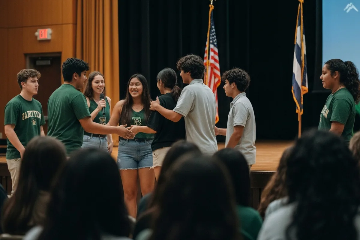 Math Team - Performance 2 at Aerie Peak High School.
