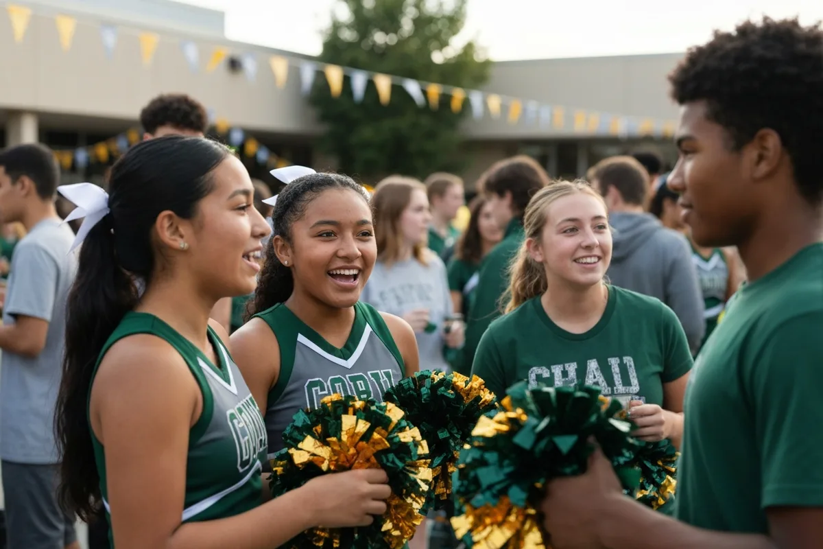 Cheerleading - Other 5 at Aerie Peak High School.