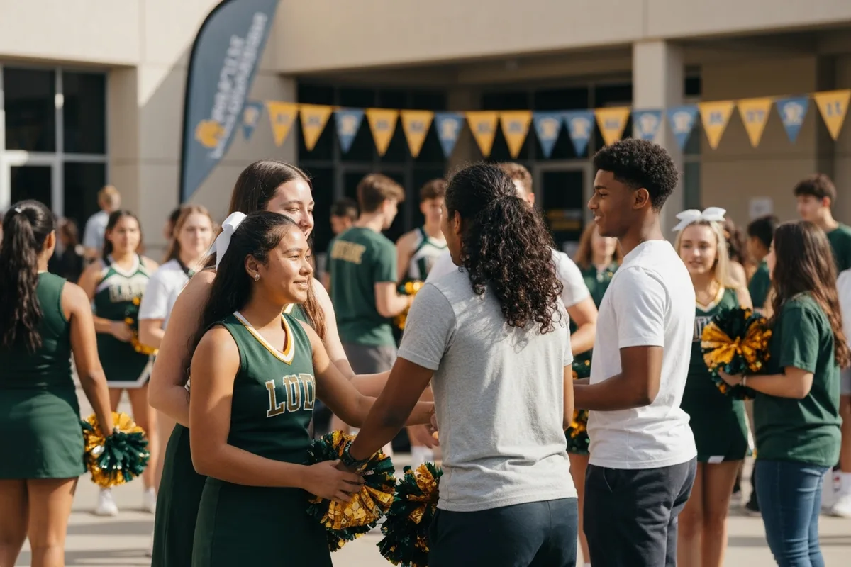 Cheerleading - Other 5 at Aerie Peak High School.