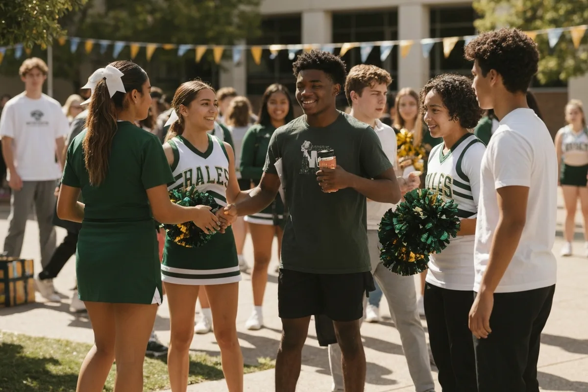 Cheerleading - Other 8 at Aerie Peak High School.