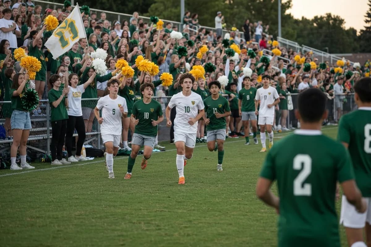 Varsity Boys Soccer vs Silver Creek High School Photos photo 4