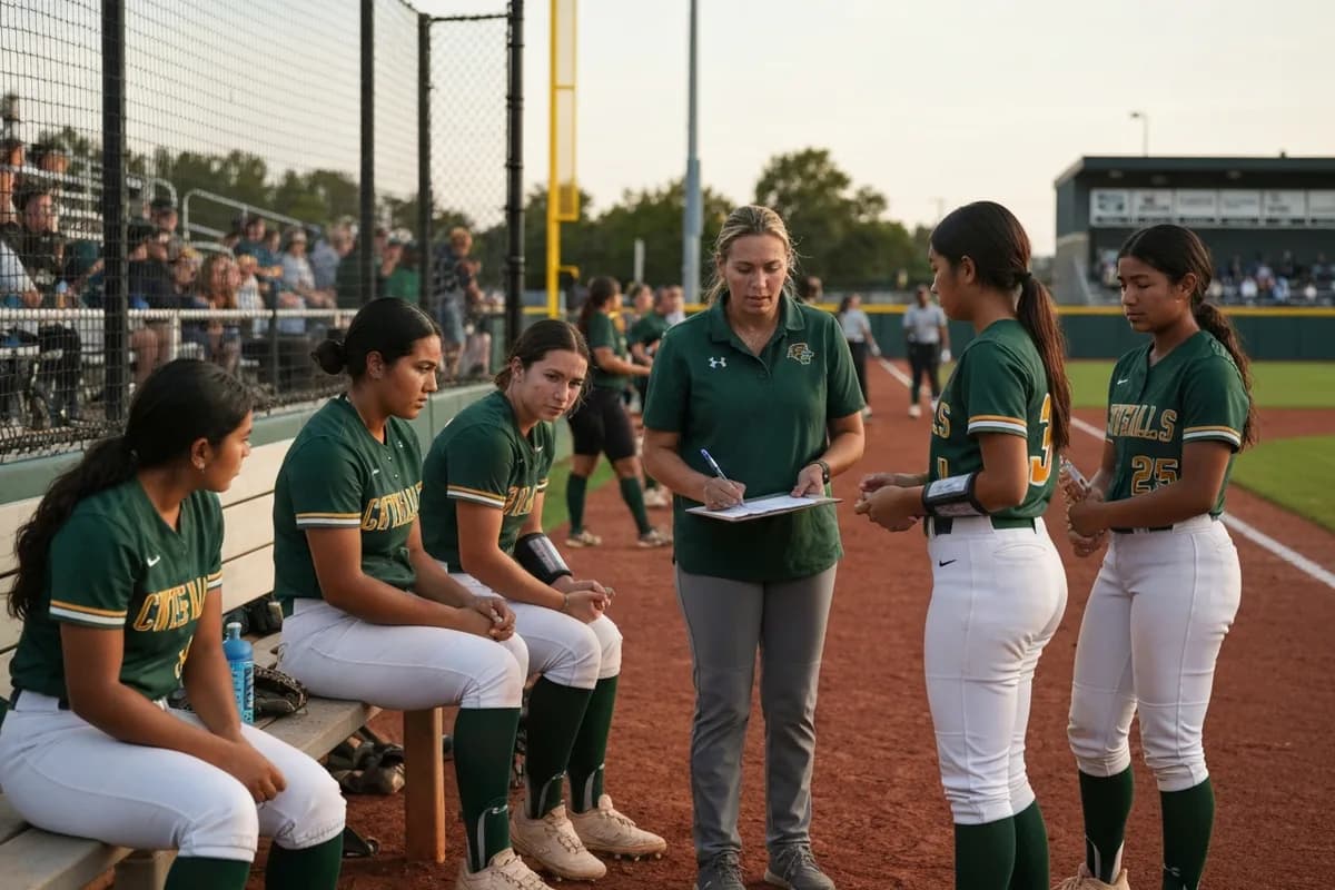 Varsity Girls Softball vs Lone Star Preparatory Photos photo 3