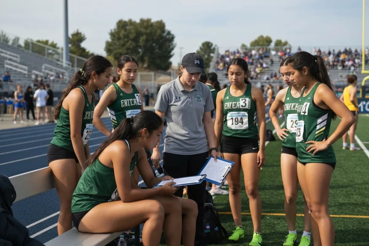 Junior Varsity Girls Track & Field vs Westlake High School.