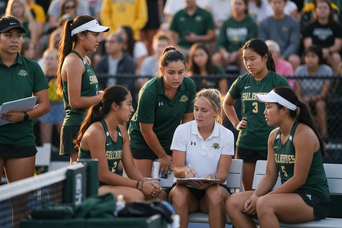 Varsity Girls Tennis vs Timber Creek High School Photos photo 3
